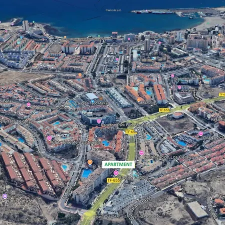 Castle Harbour Sun & Fun - Heated Pool, Fibre Net, 2 Bedrooms Los Cristianos (Tenerife)